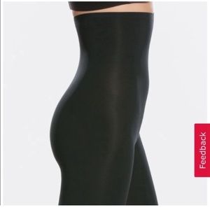 NWOT! Spanx Thinstincts High Waisted Mid Thigh Black